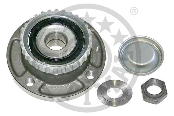 OPTIMAL 602314 Arka Teker Poryasi Komple P306 94> P205 83> Xsara 97> Zx 92> Abs Li Arka Disk Fren 4 Bijon