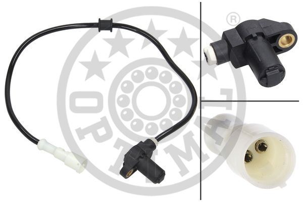 OPTIMAL 06-S040 Tekerlek Hiz Sensörü Corsa B73 -78 -79 -Tigra95 Corsa Mk Ib -Corsavan Mk Ib -Tigra Mk If07