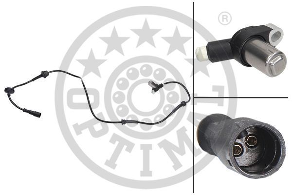 OPTIMAL 06-S048 Tekerlek Hiz Sensörü Toledo I1l Corrado53i -Golf Ii19e-1g1 -Jetta Ii19e-1g2-165 -Passat3a2-35i -Pas
