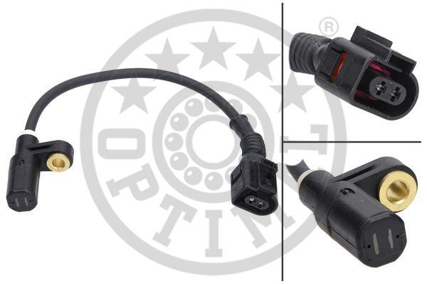 ZAS1367 Abs Sensoru Arka Sol-Sag Audi A3 96-03 / Vw Golf Iv 97-05 / Bora 98-05