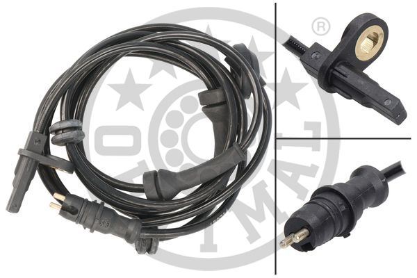 OPTIMAL 06-S248 Abs Sensörü Arka Sağ-Sol Fiat Doblo 01>14 1.3d Mtj 1.9jtd