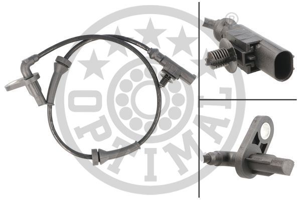 BOS-0265008324 Abs Sensoru Arka Sag - (Nissan  Micra - Note 1.2 1.5 05-)