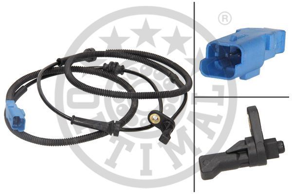 OPTIMAL 06-S277 Abs Hiz Sensörü Arka Citroen C5 12/02>