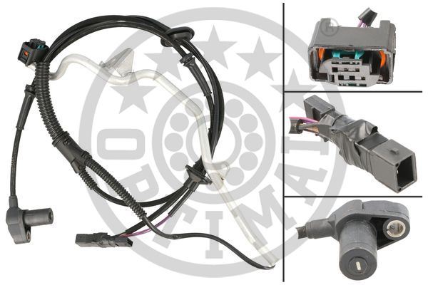 ZAS1006 Abs Sensoru Arka Sol-Sag Audi A6 C5 1997-2005
