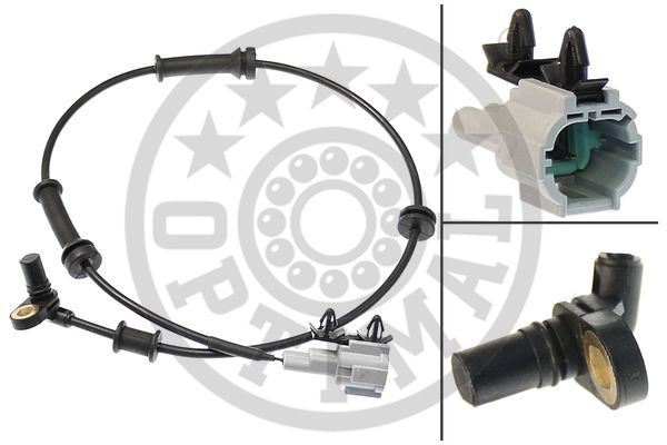 BLU-ADN17123 Abs Sensoru On Sag / Sol (Nissan  Navara 2.5 Dci 05-/ D40/Pathfinder R51 2.5 Dci 05-/ )