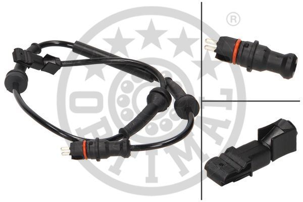 OPTIMAL 06-S370 Abs Tekerlek Hiz Devir Sensörü Ön Laguna Ii 01 >