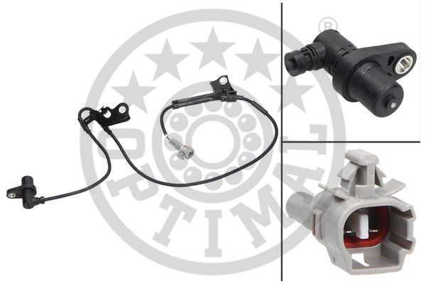 ZAS1536 Abs Sensoru On Sol Toyota Corolla 2001-2008