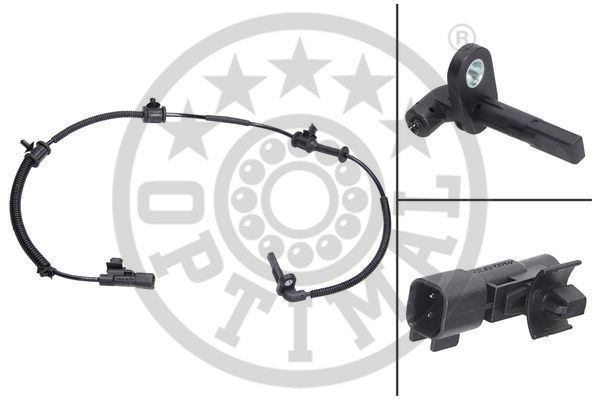 OPTIMAL 06-S393 Ön Abs Tekerlek Hiz Devir Sensörü Opel Insignia A 08>17 1.4-1.4 Lpg-1.6-1.6 T-1.8-2.0 T-2.0 E85t