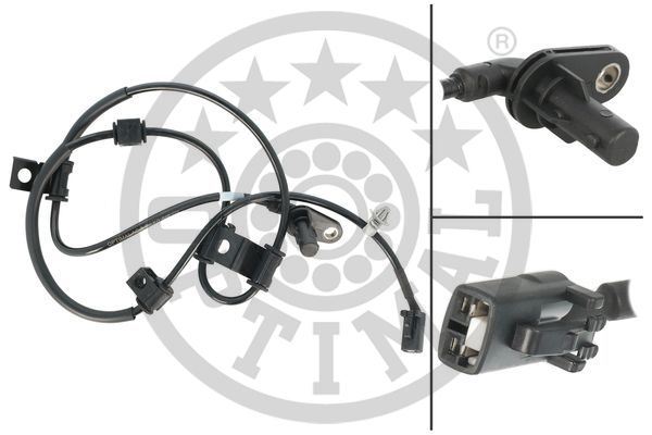 ZAS1424 Abs Sensoru On Sag Kia Sportage 09-15 / Hyundai Ix35 09-15