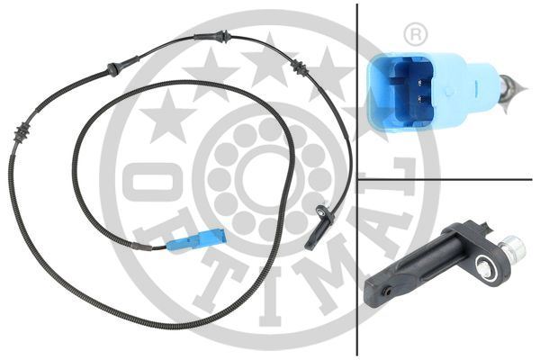MOTORTEC TRN0109 Abs Sensörü Arka P.508