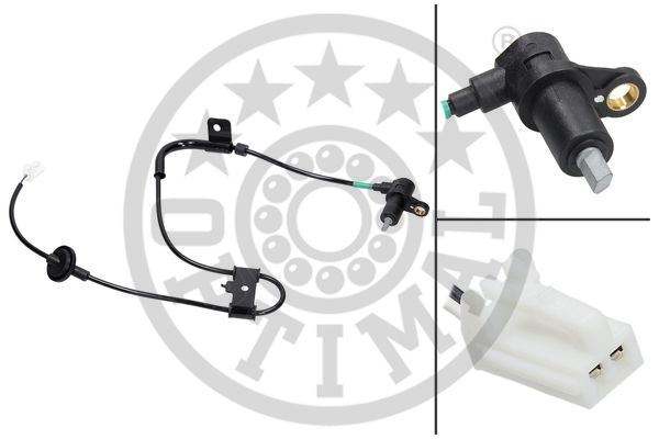 ZAS1168 Abs Sensoru On Sag Kia Cerato 04-09 / Hyundai Elantra 01-07