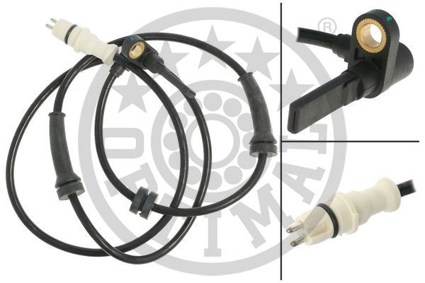 HELLA 6PU012679381 Tekerlek Hiz Sensörü Ön Aks Aktif Sensör 2-Kutuplu Fiat Punto