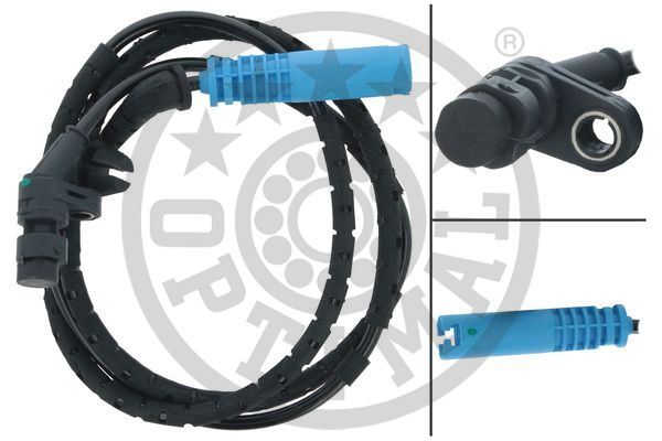 ZAS1483 Abs Sensoru Arka Sol-Sag Land Rover Range Rover 2002-2012 (Mavi Soket)