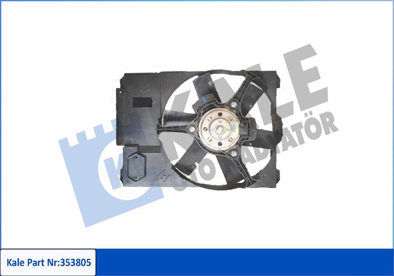 VEKA 25-1808 Fan Motoru Su Radyatörü Davlumbazli Tekli Fiat Ducato  230 2.0jtd 1994 2002