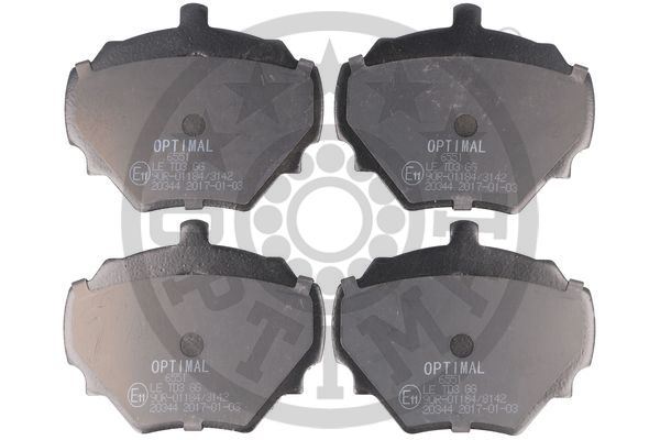 OPTIMAL BP-06551 Fren Balata Seti Diskli Fren Defender Cabriold -Defender Station Wagonld -Discovery Ilj -Range Ro