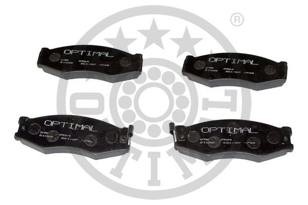 OPTIMAL BP-09376 Fren Balata Seti Diskli Fren 300 Zxz31 -Silvias12 -Vanette Busc22 -Vanette Kastenc22