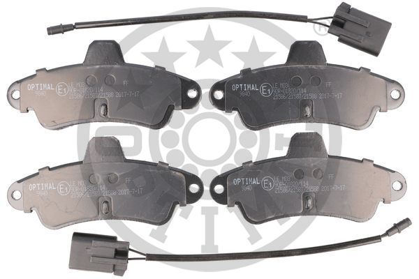 OPTIMAL BP-09840 Fren Balata Seti Diskli Fren Cougarec -Mondeo Igbp -Mondeo I Kombibnp -Mondeo I Stufenheckgbp -Mond