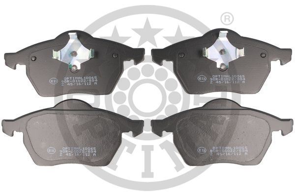 OPTIMAL BP-10065 Fren Balata Seti Diskli Fren Galaxywgr Alhambra7v8-7v9 Sharan7m8-7m9-7m6