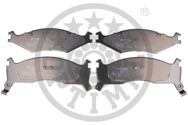 OPTIMAL BP-10086 Fren Balata Seti Diskli Fren Retonace -Sportagek00
