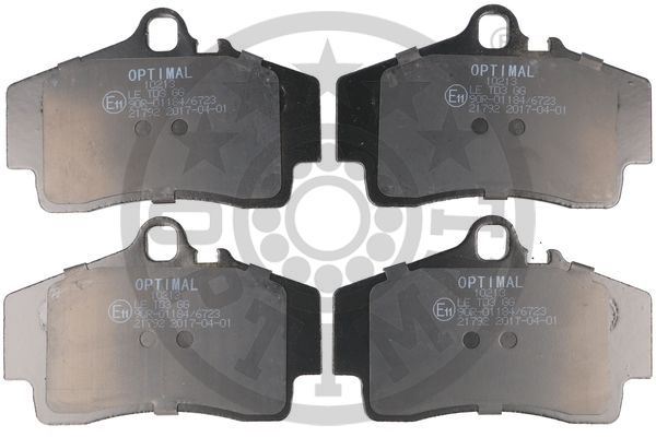 OPTIMAL BP-10213 Fren Balata Seti Diskli Fren 911996 -911997 -911 Cabriolet996 -911 Cabriolet997 -911 Targa996 -911 T