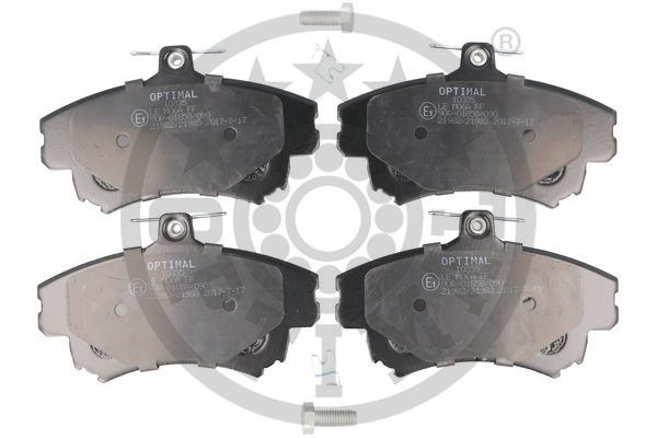 OPTIMAL BP-10335 Ön Fren Balata Mitsubishi Carisma 1.8l Gdi 4g93 Da2a 95-> / Colt 1.1l 1.3l 1.5l 04-> / Space Star 1. 6l Dg1a 98-> / Volvo S40 1.6-1.8-1.9-2.0-2.0t 1995-2004