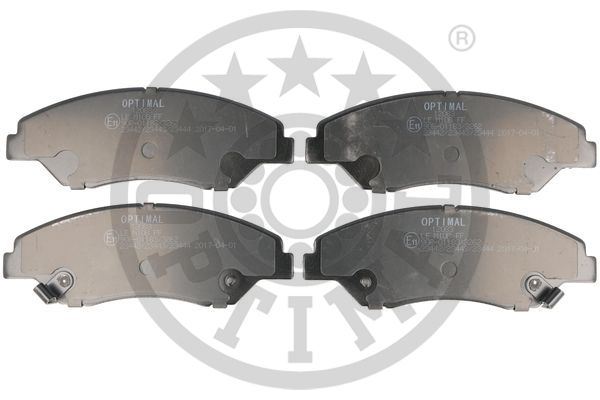 BP1739-02 Fren Balata Ikazli On Kia Sportage (K00) 2.0i 16.00mm 1994-2004