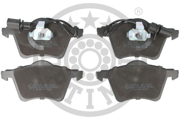 OPTIMAL BP-12183 Fren Balata Seti Diskli Fren Galaxywa6 -Galaxywgr Alhambra7v8-7v9 Sharan7m8-7m9-7m6