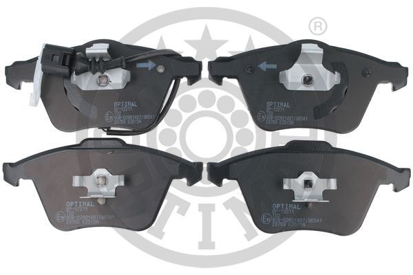 FRD-FDB1765 On Fren Balatasi-Buyuk Segman-  (Vw Golf 06-09  Passat 06-11  Audi A3 04-13  Seat Leon 06-10)