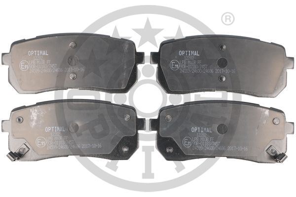 BRE-P 30 035 Fren Balatasi Arka Hyundai H1 Starex 07-/ Ix55 3.8 V6 4×4 08-/ Kia Carnival 06-/ Sorento 15-/