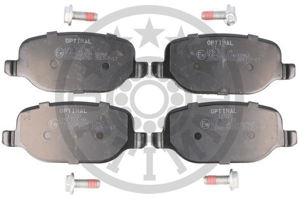 OPTIMAL BP-12320 Fren Balata Seti Diskli Fren 159939 -159 Sportwagon939 -Brera939 -Spider939 Lancia: Thesis841