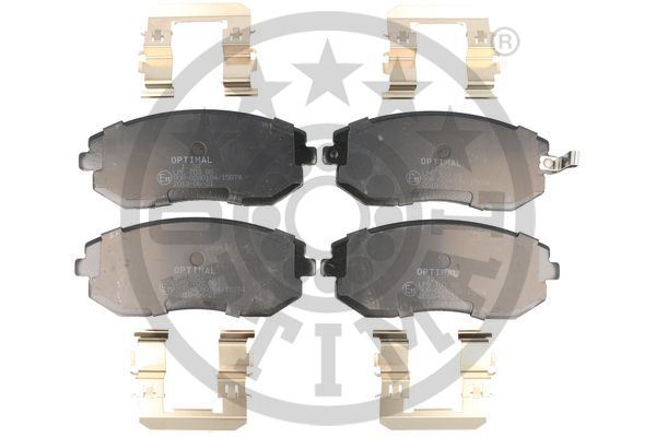OPTIMAL BP-12357 Ön Fren Balata Subaru Impreza 1.5l Ej15 Ge3 06-12 / Forester 2.0l Ej20 Sh 08-13 / Outback 2.0l 04-09 / Brz 2.0l Zc6 12-> / Legacy 2.0l 04-09 / Forester 2.0l Ej20 X Sg 03-08