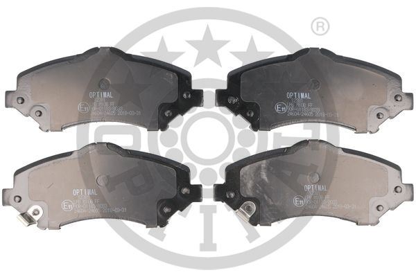 OPTIMAL BP-12381 Ön Balata Fiat Freemont 11> Jeep Cherokee 11> Dodge Journey 10> Nitro 07> 2.0 Crd 2.4 2.7 2.8