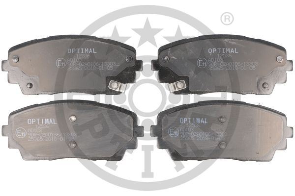 OPTIMAL BP-12536 Fren Balata Seti Diskli Fren Picantota