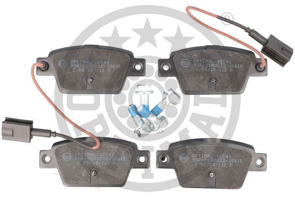 L10-1439 Fren Balata Cift Fisli Arka Fiat Bravo Ii (198) 1.6 Mjt 17,3mm 2006-