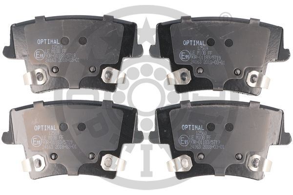 OPTIMAL BP-12569 Fren Balata Seti Diskli Fren 300 C-300 Clx -300 C Touringlx Challenger Coupe-Chargerlancia: Themal
