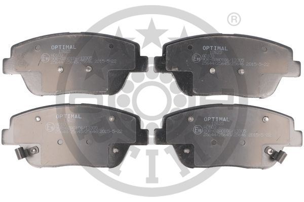 OPTIMAL BP-12623 Fren Balata Seti Diskli Fren Optima