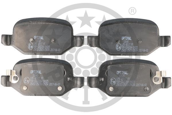 OPTIMAL BP-12640 Arka Fren Balatasi Fiat 500l 12> 0.9 1.3dmtj 1.4 1.6d Mtj