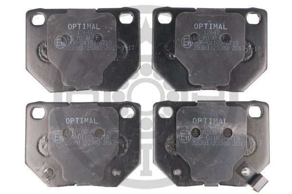 OPTIMAL BP-12647 Fren Balata Seti Diskli Fren Impreza Estategg -Impreza Hatchback-Impreza Saloongd