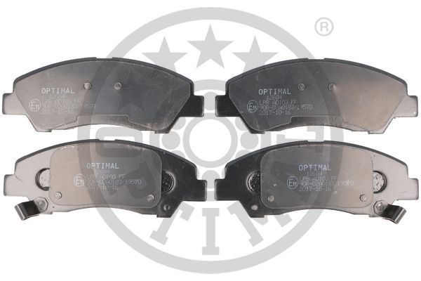 OPTIMAL BP-12684 Ön Fren Balata Hyundai İ10 1.0l 1.2l G3la G4la 13-> - Aşınma Ikaz Soketli