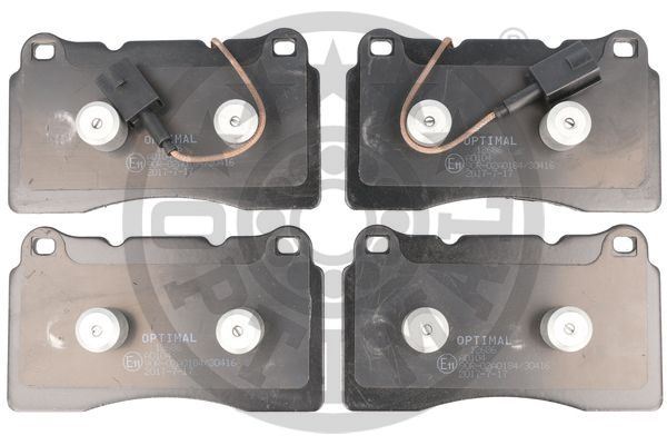 ZEG666-12 Fren Balata On Fisli Alfa Romeo Giulietta (940) 1.4 Tb - 1.6 Jtd 2010-