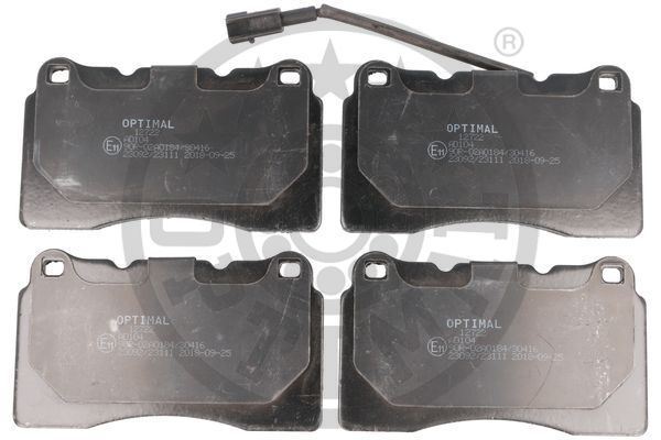 OPTIMAL BP-12722 Fren Balata Seti Diskli Fren 159939 -159 Sportwagon939