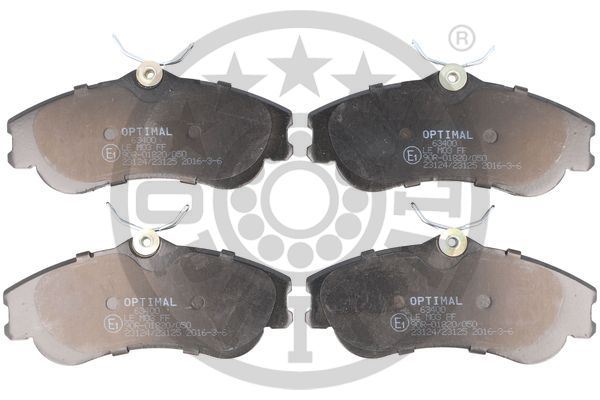 OPTIMAL BP-63400 Fren Balata Seti Diskli Fren Xsara Picasson68
