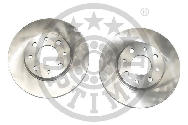 OPTIMAL BS-5170C Ön Fren Aynasi Fiat Palio 97> Siena 96> Albea 98> 240x20 Havali 4 Delik