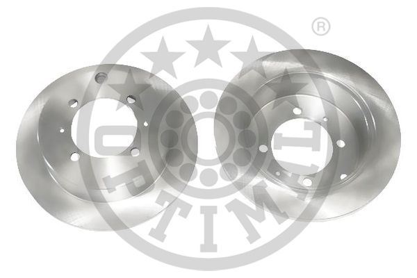 OPTIMAL BS-7090C Arka Fren Diski Dolu Tip Mitsubishi Lancer 1.6l 4g18 Cs3a 03-08 262 Çap X 4 Bijon - Adet Disk Fi Yatıdır