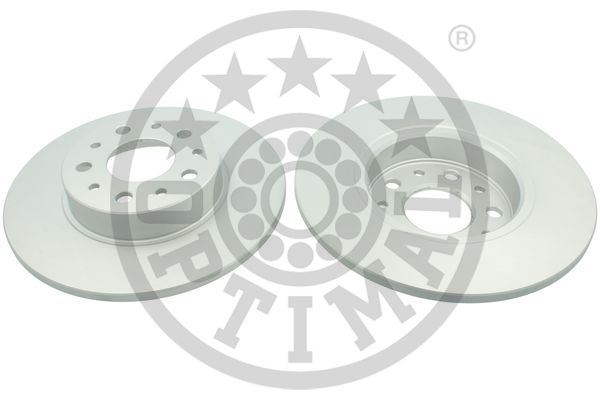 OPTIMAL BS-9404C Fren Diski Arka Fiat 500 L 12> Egea 15> 1.0 1.3 Mtj 1.4 1.6 Mtj 15> 251x41x5 Delik