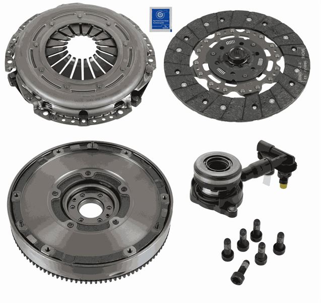 SACHS 2290601117 Debriyaj Seti Baski Balata-Volan-Bilya 4 Lu Kit Repset Dmf Focus Iii 11 >14 1.6 Tdci Volvo C30 1.6d 10 >12 S40 Ii 1.6 D2 V40 D2 V501.6 D2 10>12 Oynar Gobek Volanli