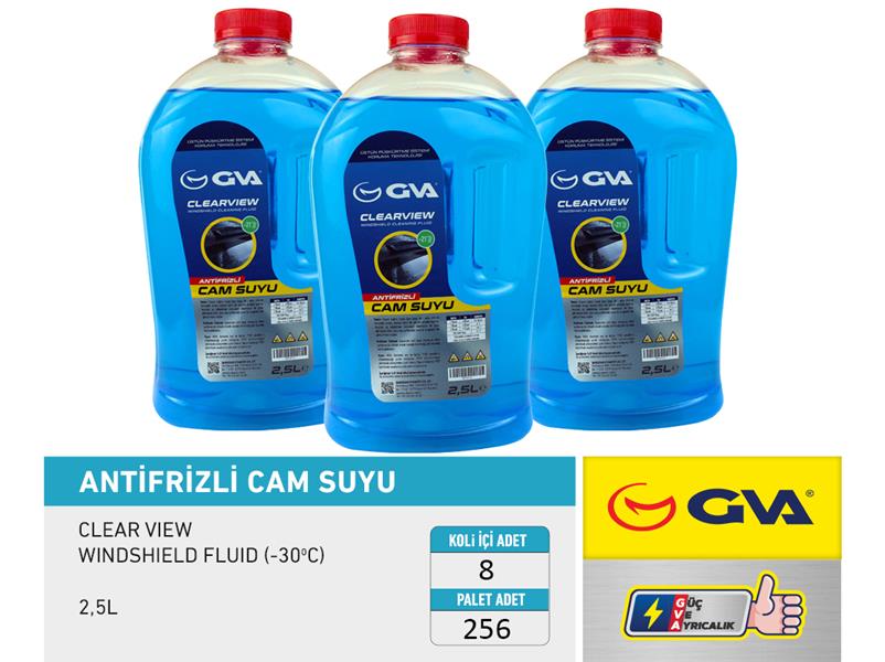 GVA 9910129 Cam Suyu 2.5 Lt -30 Derece