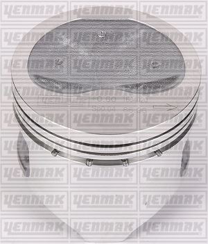 YENMAK 31-03395-000 Motor Piston Segman Fiat Tempra-Tipo Tofaş Slx 1600 86.40 Çap Std