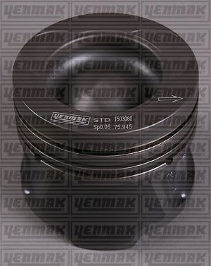 8771951100 Piston+Segman 100 76 Mm Megane Iii 1.5 Dci