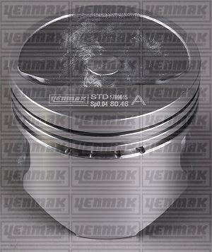 YENMAK 31-04303-000 Motor Piston Segman Std 80.50 Çap Palio-Siena-Uno 89> 1.4 8 V